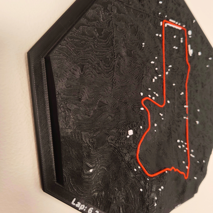 Bathurst - Race Circuit 3D Wall Display