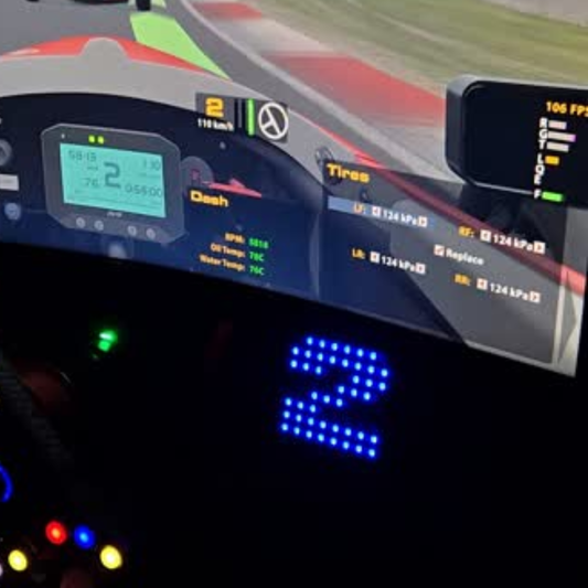 Sim LED Spotter Pro – Blind Spot LED System for Sim Racing