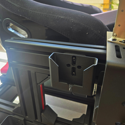 Sim Rig Essentials Kit – Cup, Phone & Keyboard Holders (Aluminium Profile Mount)