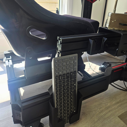 Keyboard Holder for Sim Rigs – Aluminium Profile Mount