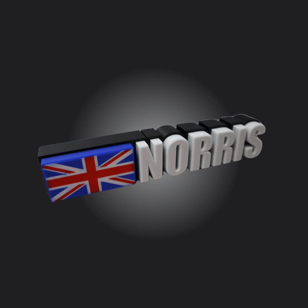 F1 Driver Name Plate – Custom Formula Sim Racing Tag – Sim Mods Hub