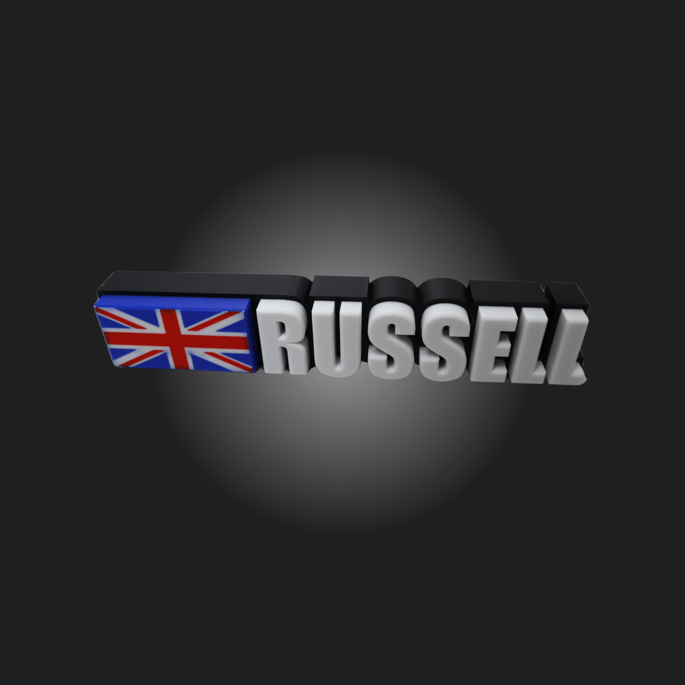 F1 Driver Name Plate – Custom Formula Sim Racing Tag – Sim Mods Hub