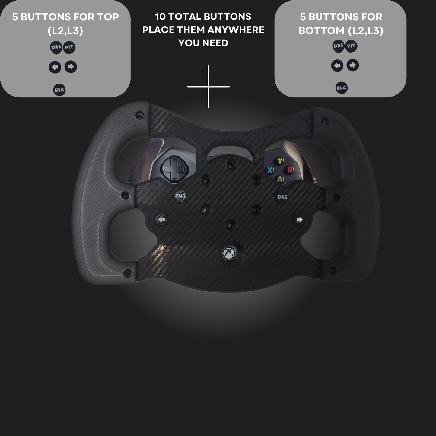 GT3 Wheel for Logitech G920 XBOX V2
