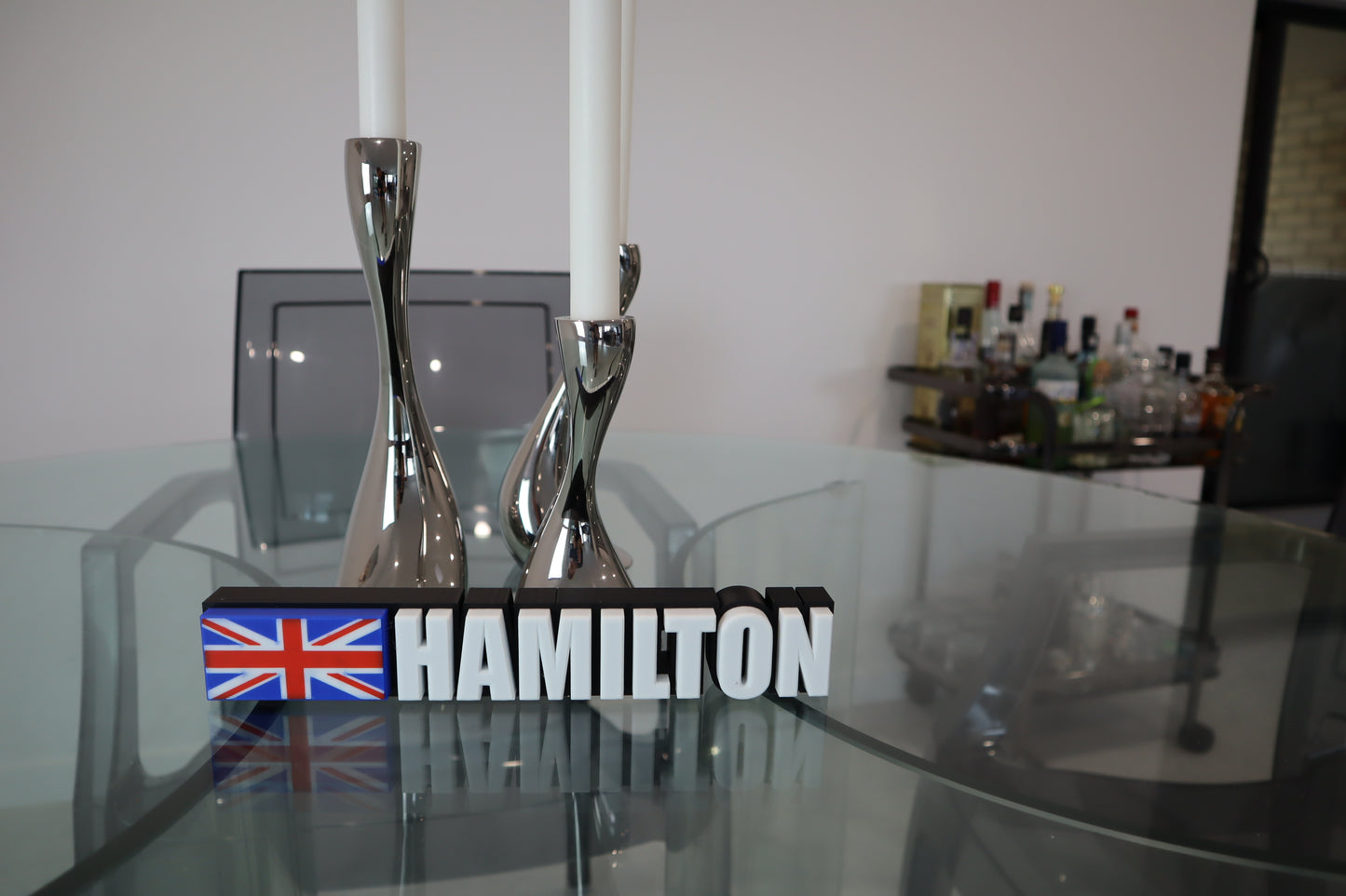 F1 Driver Name Plate