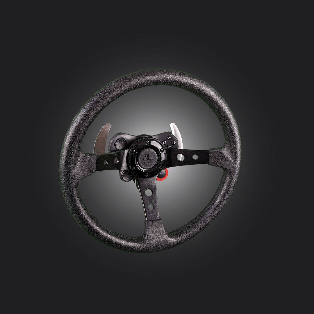 Rally Wheel for Logitech G29 / G923 / G920 / G27 – Deep Dish – Sim Mods Hub