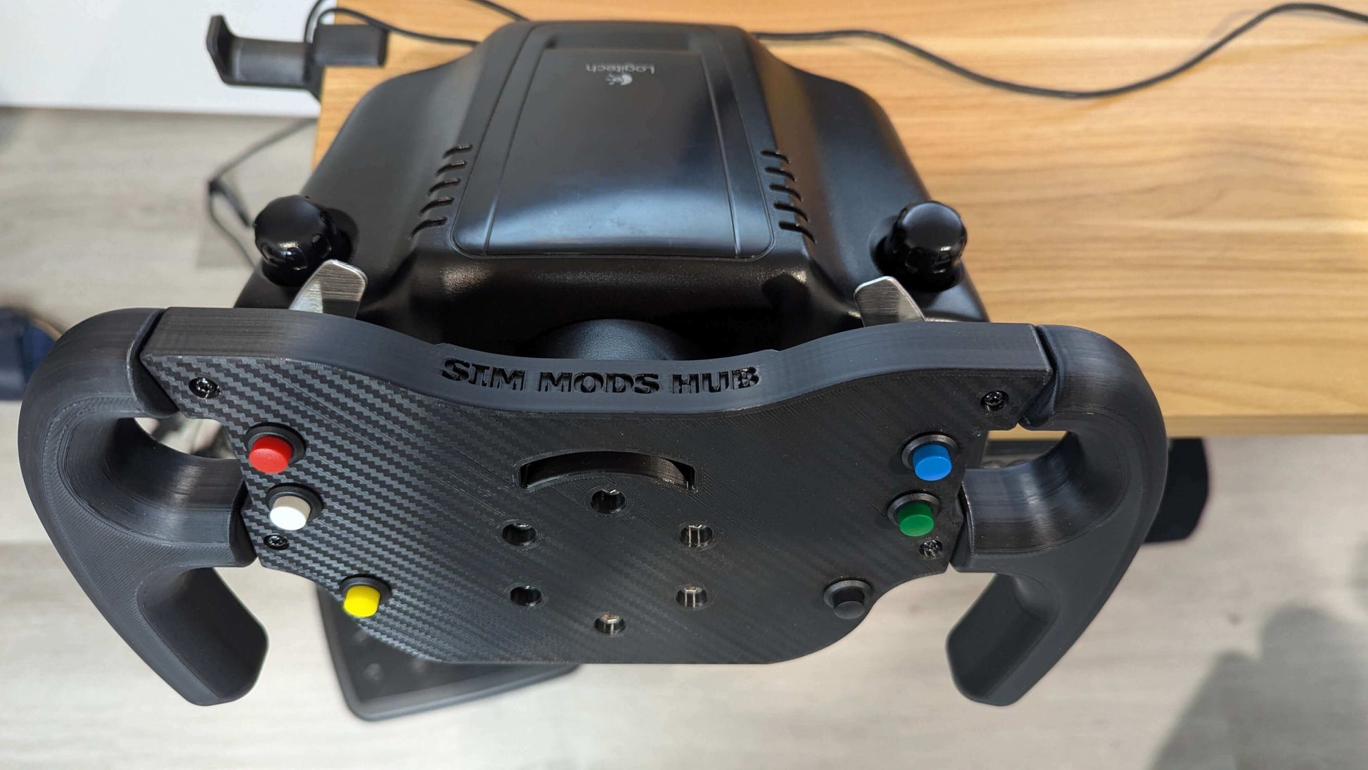 Logitech Sim Racing Mods F1 Wheel for Logitech G27 – Formula Racing Mod – Sim Mods Hub