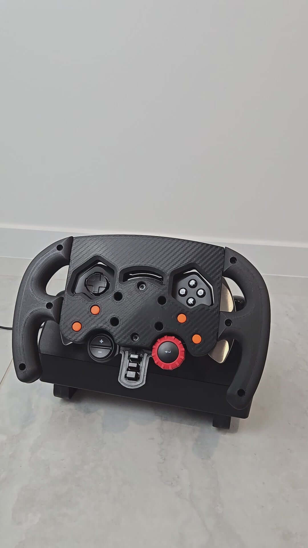 SF F1 Mod for Logitech G29, G923, G920 racing wheel with 28cm diameter for enhanced simulation experience.
