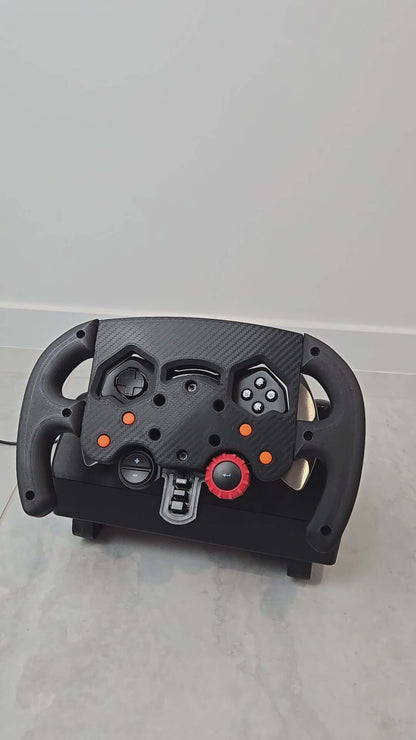 SF F1 Mod for Logitech G29, G923, G920 racing wheel with 28cm diameter for enhanced simulation experience.